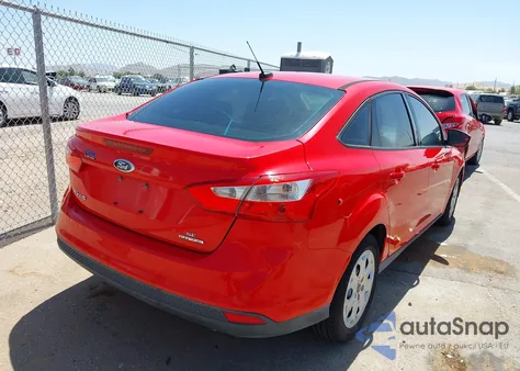 2012 Ford Focus Se from USA, damaged, VIN 1FAHP3F23CL449769